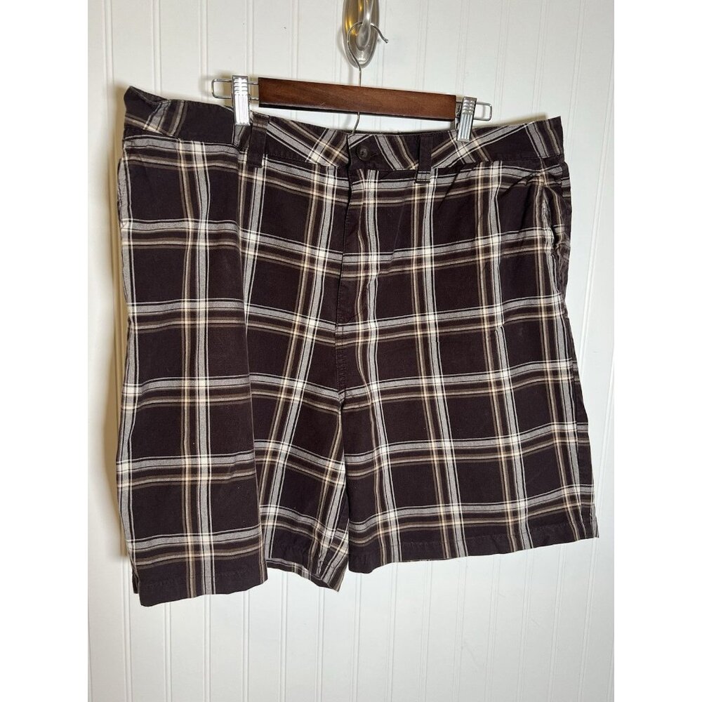 Wonderwall Surf Utility Shorts Men’s Size 40￼Brown Plaid